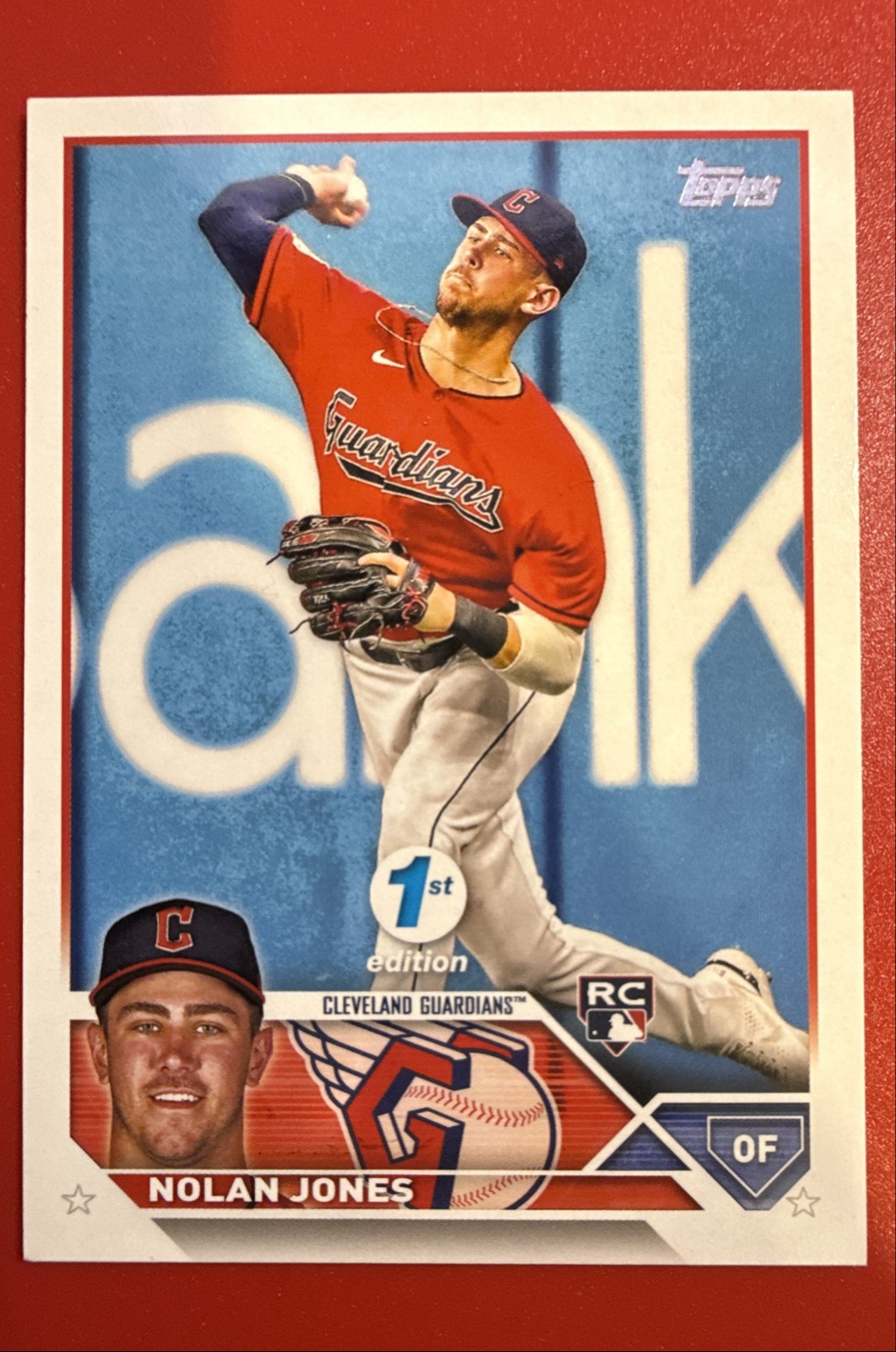 2023 Topps Series 1 1st Edition - Nolan Jones #129 (RC)