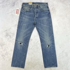 Levi’s LVC 1947 501XX Big E Blue Japanese Selvedge Denim Jeans W34” L32” *BNWT*