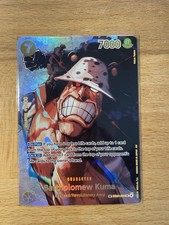 One Piece TCG Bartholomew Kuma EB04-054 Speci...