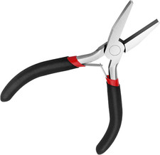 Flat Nose Pliers for Jewelry Making, Mini Wire Cutters for Bending Straightening