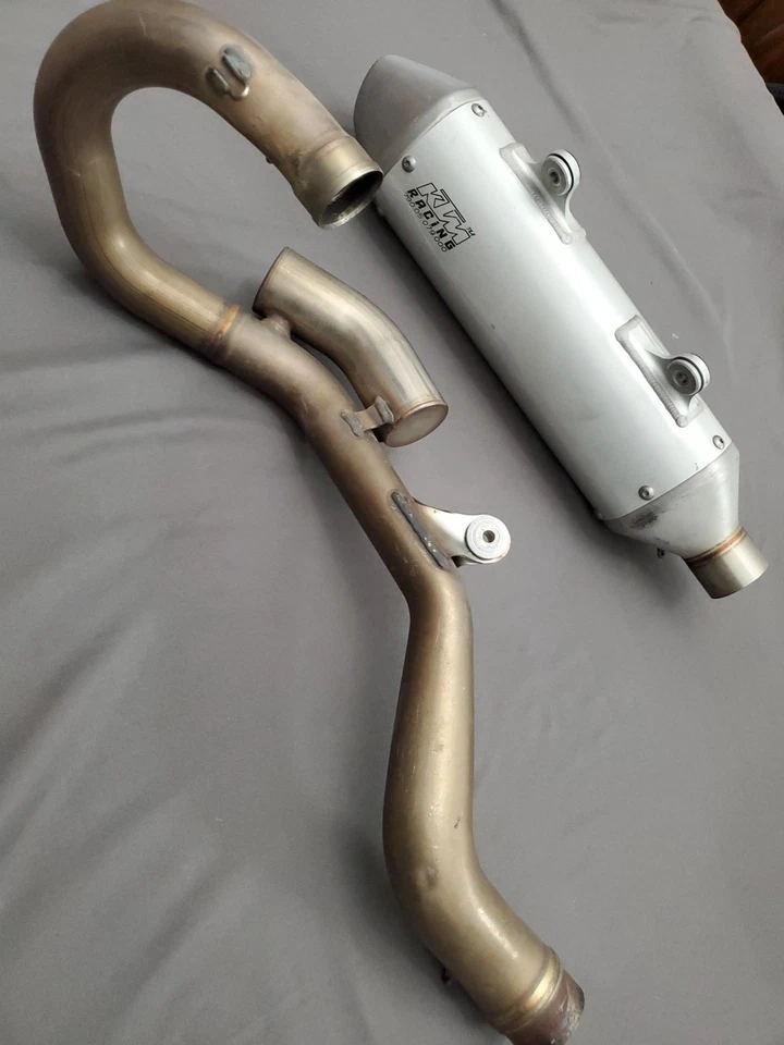 Full Exhaust For KTM 2016 350 SX-F Part #790.05.079.000 Gently Used Low Hours - Image 2 of 4