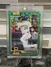 Topps 2026 Series 1 Cam Devanney Green Parallel Rookie /99 Pirates #268