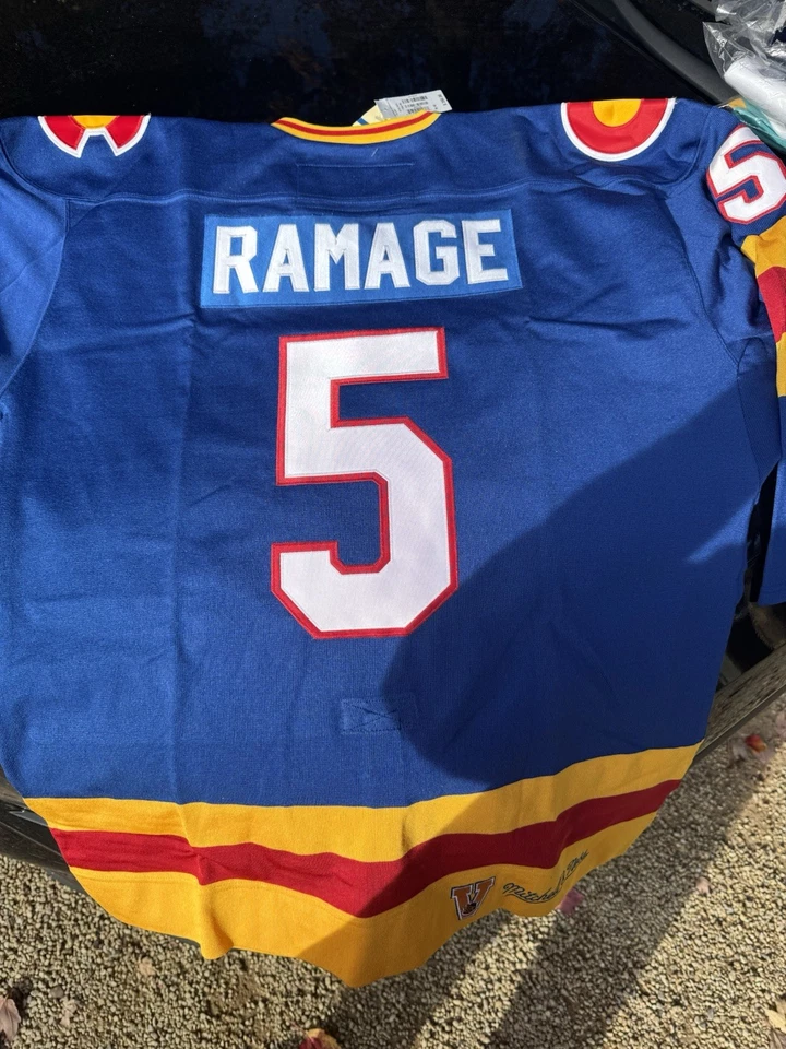 Camiseta Mitchell & Ness Colorado Rockies Ramage RARA Avalanche NHL *NUEVA CON ETIQUETAS* Foto 2 de 3