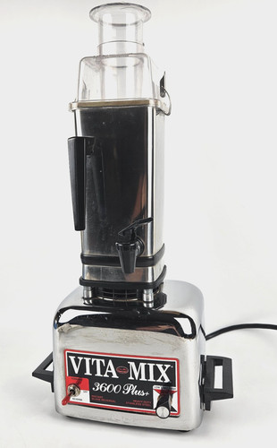 Vintage Vitamix 3600 Plus Blender Stainless Steel, 1980's Vita-Mix 479043C
