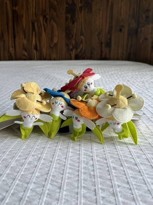 Flabebe Little Mascot Plush 5Types Set Full Bloom Midarezaki Pokemon Center