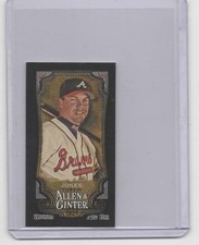 2024 Topps Allen & Ginter Chipper Jones Black Mini Atlanta Braves (#159)