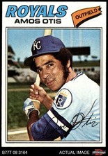1977 Topps #290 Amos Otis Royals 7 - NM