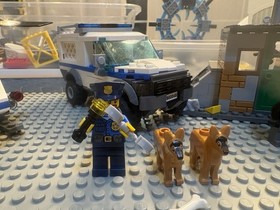 Lego City Police Sets Lot 60048, 60239, 7741, and 7236