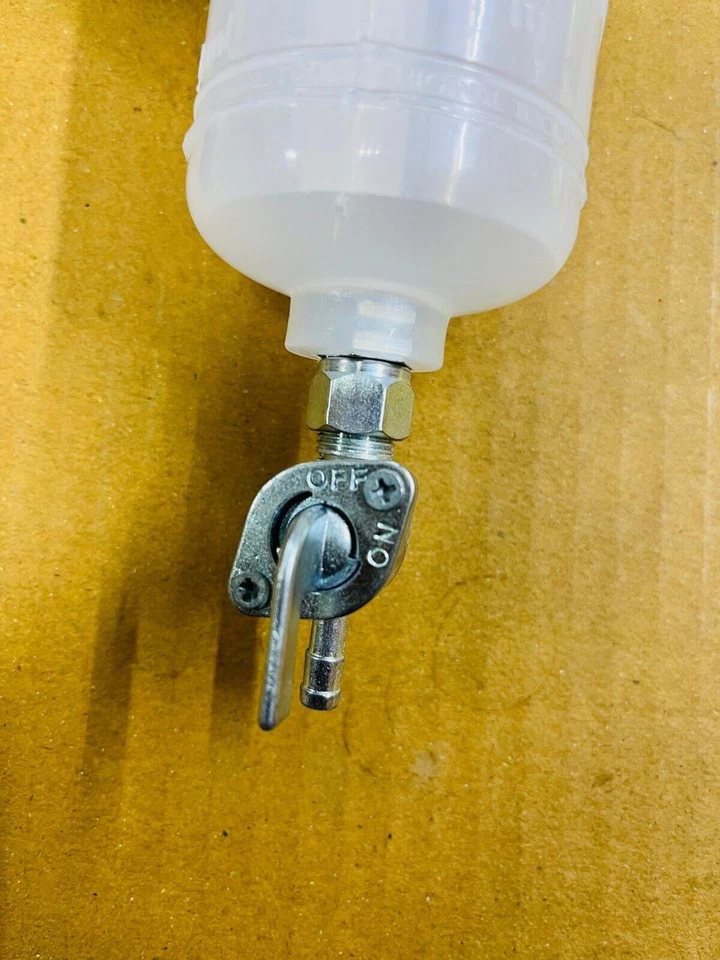 Tanque de combustible auxiliar tanque de gasolina de repuesto 300 ml para Lambretta Vespa y motocicletas Foto 4 de 4