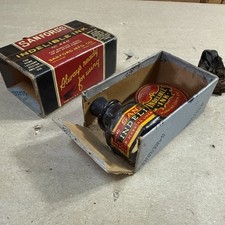 SANFORD'S BLACK INDELIBLE INK No.440 W/Box & Tin. Patd 1915 C46