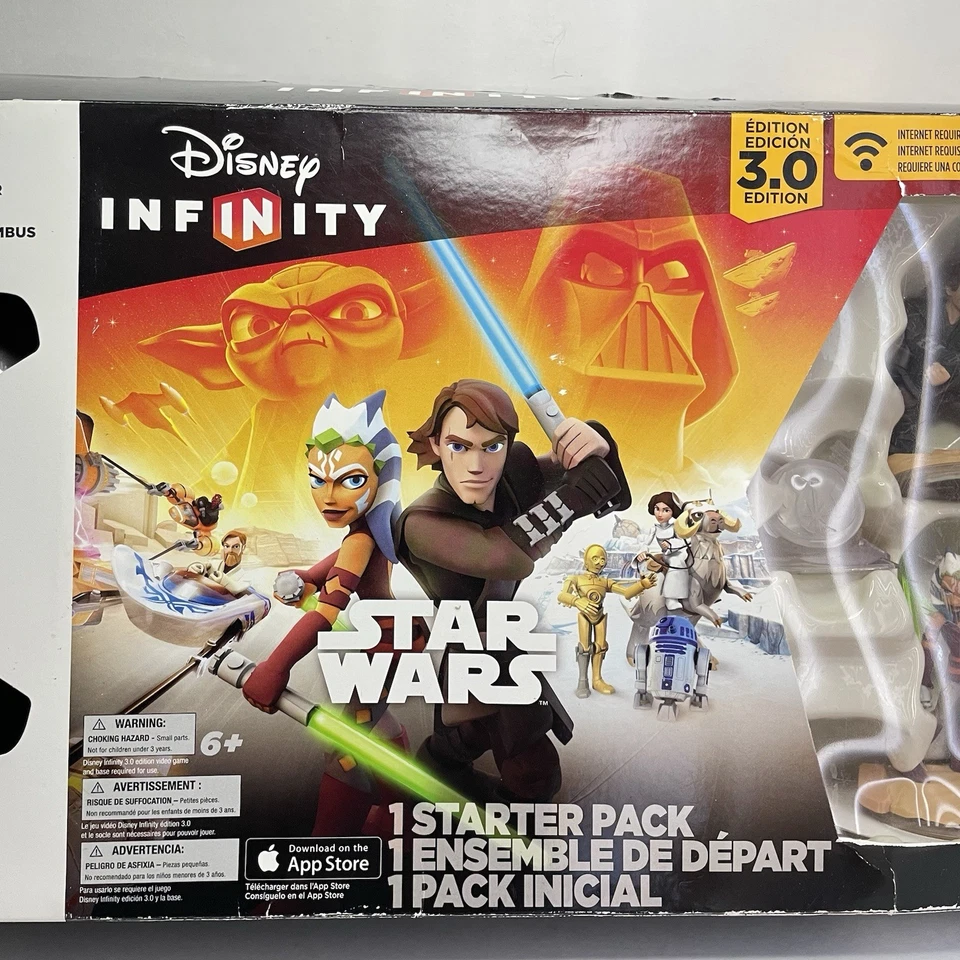 OPEN BOX RARE Disney Infinity 3.0 STAR WARS Starter Pack (FOR APPLE) - Image 3 of 4
