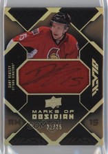 2008-09 Upper Deck UD Black Marks of Obsidian Gold 21/25 Dany Heatley Auto 1p0