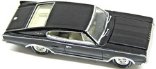 1966 Dodge Charger 383 Johnny Lightning Mopar Rubber Tires Hood Lift Diecast Car