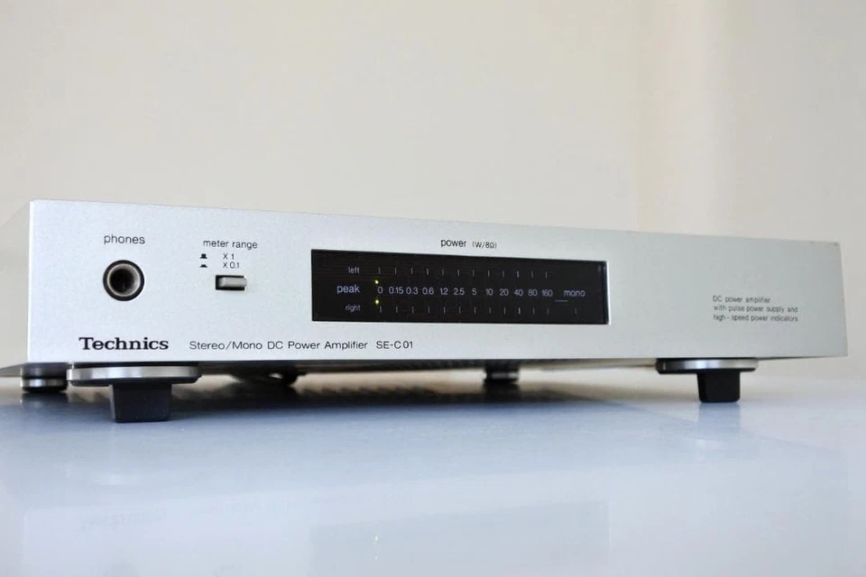 Technics SE-C01 DC Amplifier Micro Series Tested - Image 4 of 4