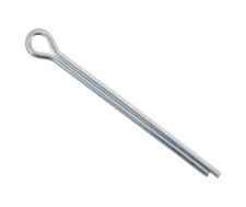 Cotter Pin 7/32 x 3 Carbon Steel Zinc Clear (100 Pieces)
