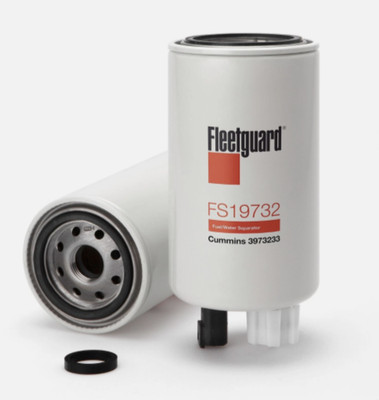 Fleetguard FS19732 Fuel Water Separator Filter Spin On StrataPore Media for Cumm