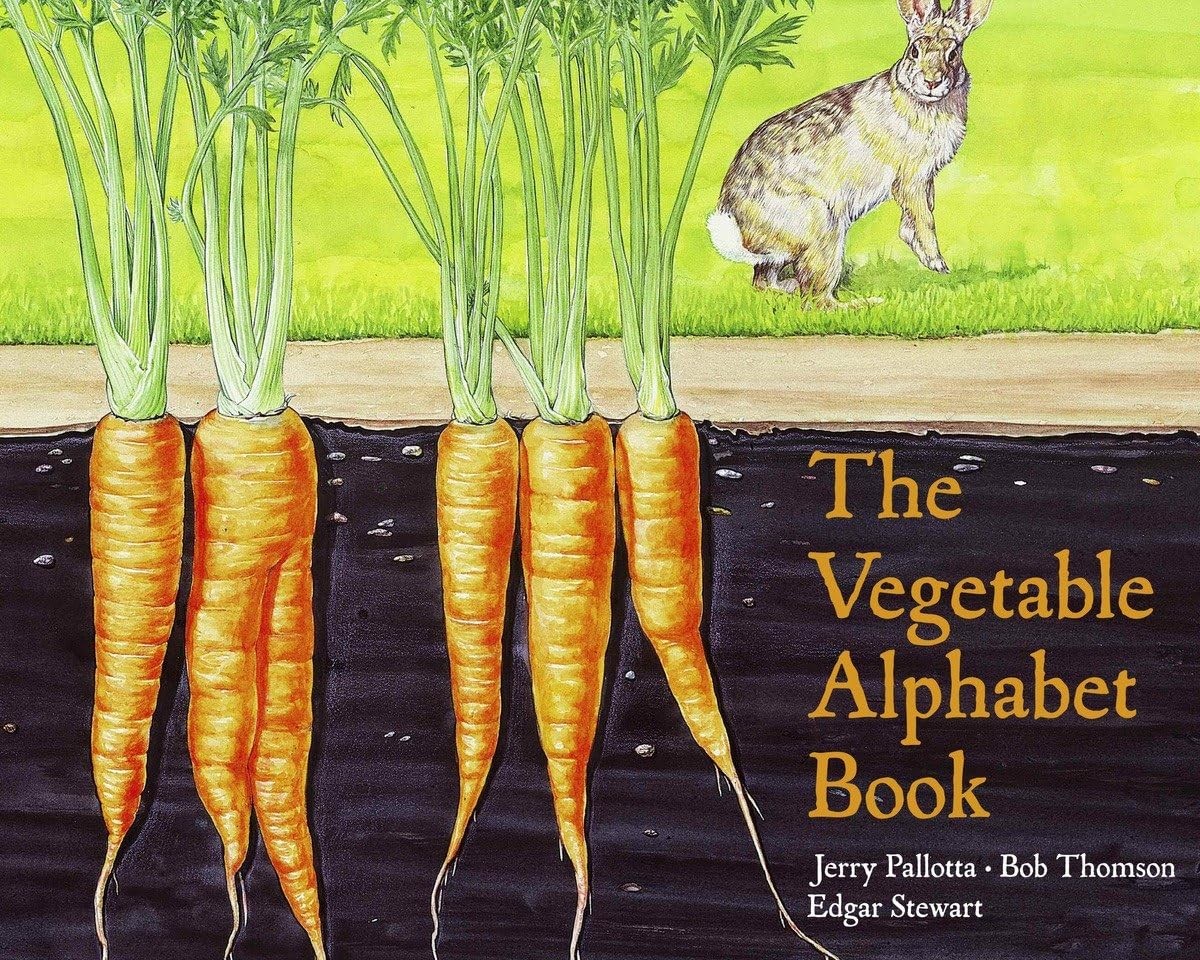 The Vegetable Alphabet Book - paperback Jerry Pallotta|Bob Thomason|Edgar St...