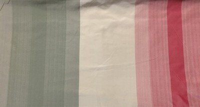 100% Silk fabric by Scalamandre, 54 inches wide, ombre stripe
