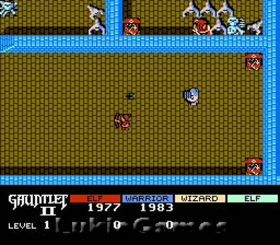Gauntlet II 2 - NES Nintendo Classic Fun Game