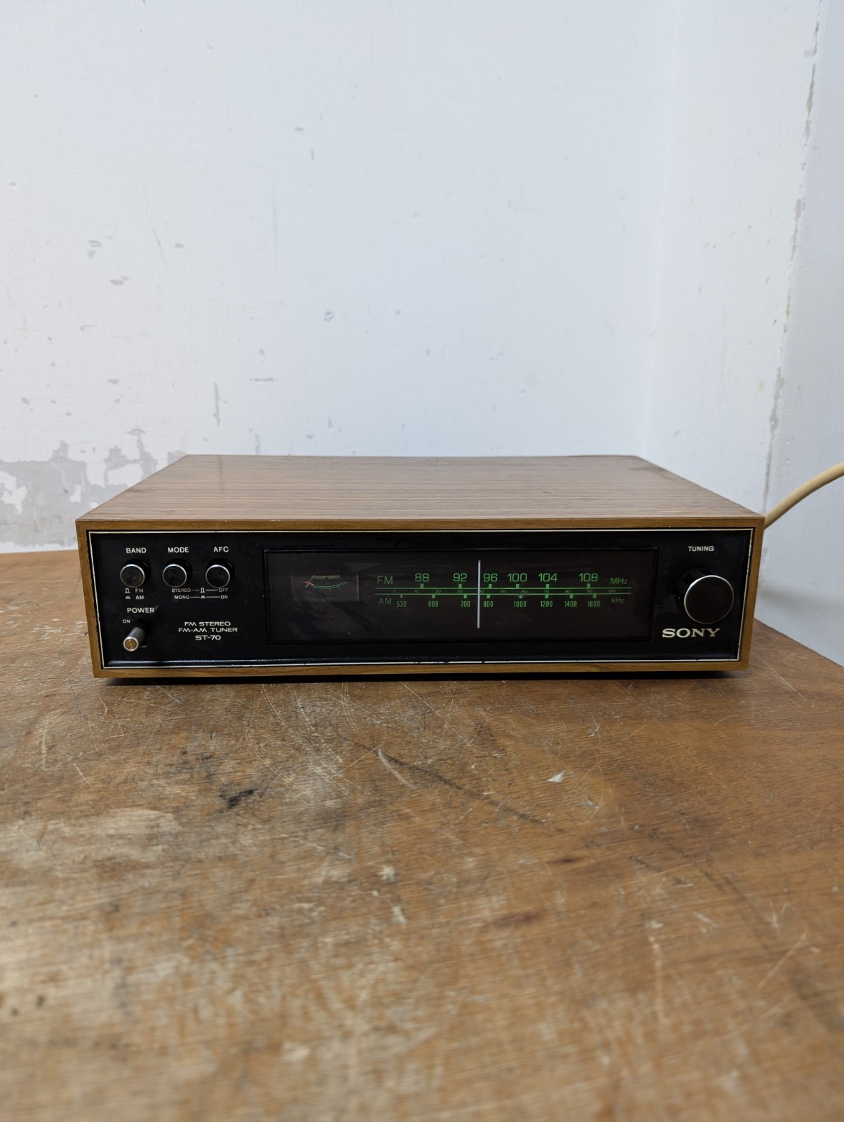 Sony ST-70 Stereo FM/AM Radio Tuner, Decent Condition, Full Working Order