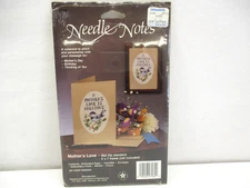 Needle Notes Notecard Stitch Kit "Mother's Love" Bird #7184 WonderArt NEW USA