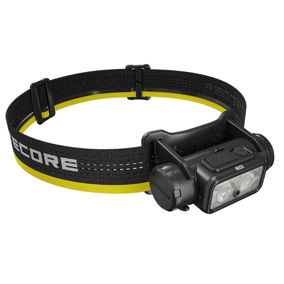 NiteCore NU50 Headlamp 1400 Lumen Lightweight USB-C Rechargeable Headlight Torch - Image 3 of 4
