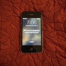 Apple iPhone 4s - A1387 - 16GB - - Black for parts 