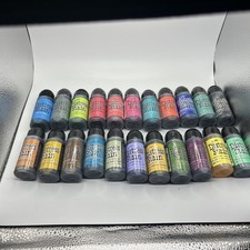 Tim Holtz distress Stain Dabbers 25 new & sealed Plus 1 No Seal No Duplicates. 