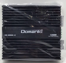 Domanki Car Power Amplifier CB-1200D-C 3600w With Remote Subwoofer Control