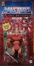 MATTEL CREATIONS MOTU Origins GELDOR   NIB Masters of the Universe Exclusive