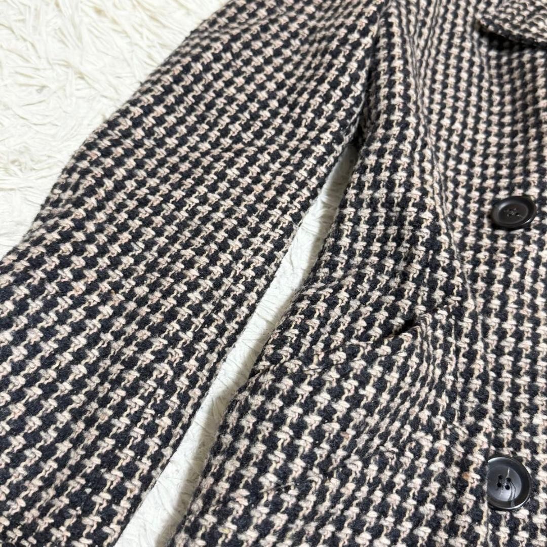 Max Mara SPORTMAX  Houndstooth Pattern Chesterfie… - image 7