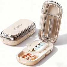 Pill Cutter Splitter for Small and Tiny Pills - Adjustable Pill S