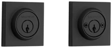 Baldwin DC.CSD Contemporary Square Standard C Keyway Double - Black