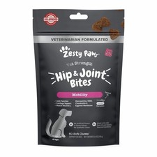 Zesty Paws Vet Strength Joint Bites Beef  Bacon Flavor Dog Supplement, 60 Count