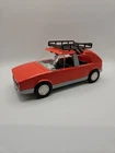 Playmobil  Red Family Car   Vintage 1986