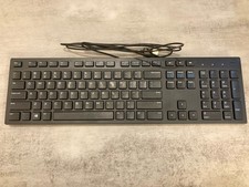 Dell USB Wired Slim English Black Keyboard - KB216P - Open Box