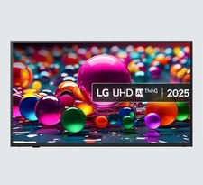 LG 43UA75006LA (2025) LED HDR 4K UHD Smart TV - 43" Black [Marks/Missing Items]