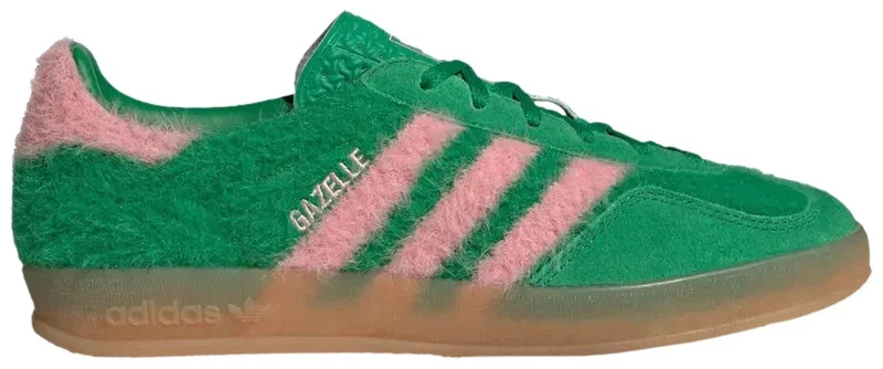 adidas Gazelle Bold Green Glow Pink W for sale | eBay