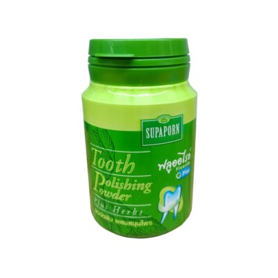 Supaporn Polishing Tooth Powder Toothpaste Plus Thai Herb 90 g.x1