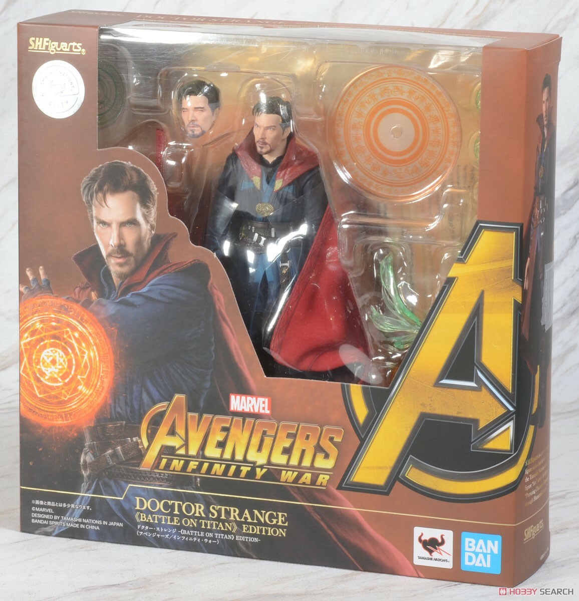 BANDAI - 新品 S.H.フィギュアーツ MCU BIG3 final battle ver Bandai S.H.Figuarts Marvel Avengers Endgame Thanos -(Final