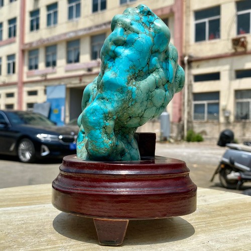 4.6LB Arizona turquoise turquoise coarse mineral specimen base - 第 5/14 張圖片