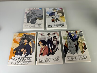 Lot Of 5 RahXephon Anime DVD s 2003 ADV Films 