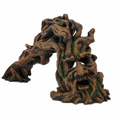 AQUARIUM PLÜDERHAUSEN Wurzelmonster 28x14x17cm,Baumhöhle, Fischversteck, Garnelen,Aquarium Dekoration