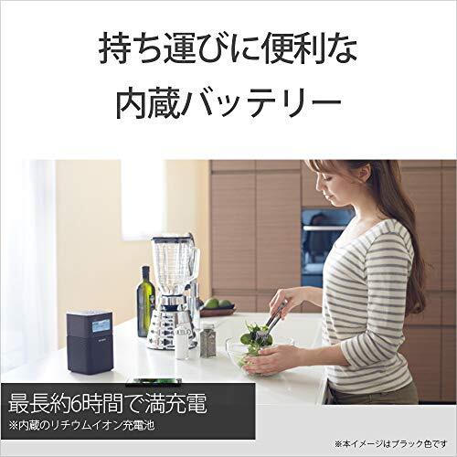 SRFーV1BT Sony Home Radio SRF-V1BT FM/AM/Wide FM/Bluetooth compatible White