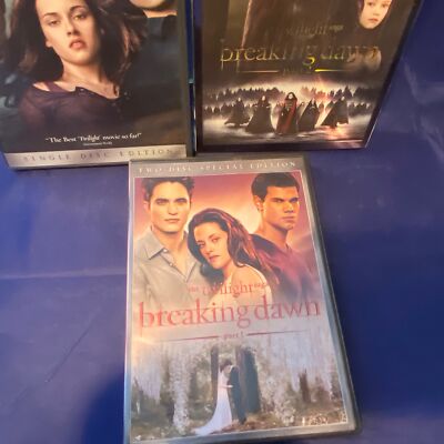 Twilight Saga Collection Complete DVD 6 Movies New Moon