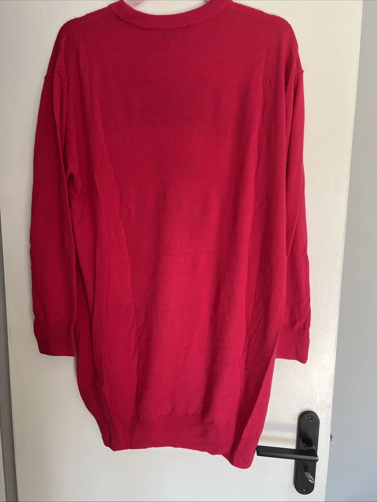 Raro Abito Maglione H&M Moschino Minnie Mo Rosa 100% Lana Edizione Limitata