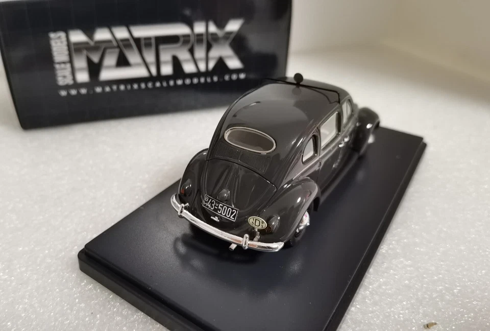 Matrix 1/43 Rometsch Taxi MX32105-012 Grey #355 - Image 3 of 4