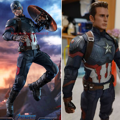 HOTTOYS CAPTAIN AMERICA （MMS174) Hot Toys Mms174 Avengers 1 Captain America 2.0 12″Figure 1/6 Toys