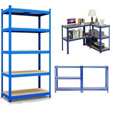 Shelving Unit For Garages And Sheds Racking Storage Shelves Strong Metal Shelvin