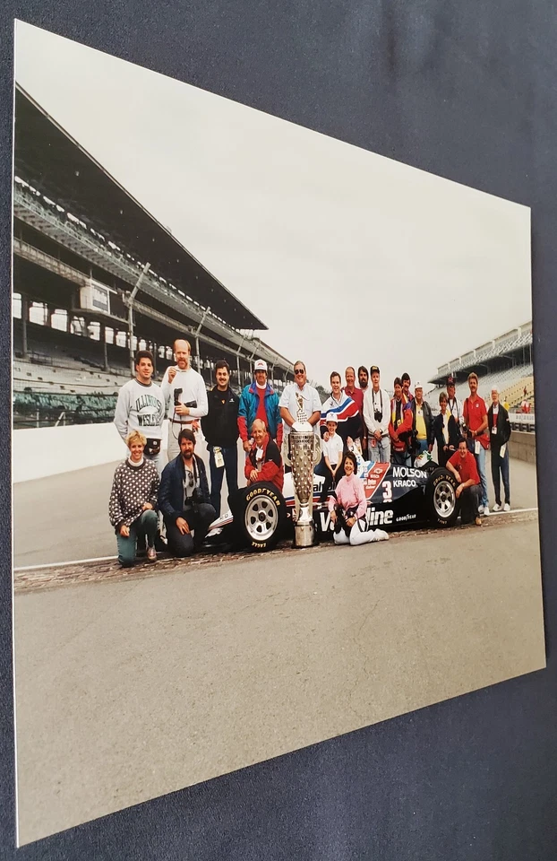 Fotografía IMS 8x10 ganadora de la Indy 500 Indianapolis 1992 Al Our Jr. Foto 4 de 4